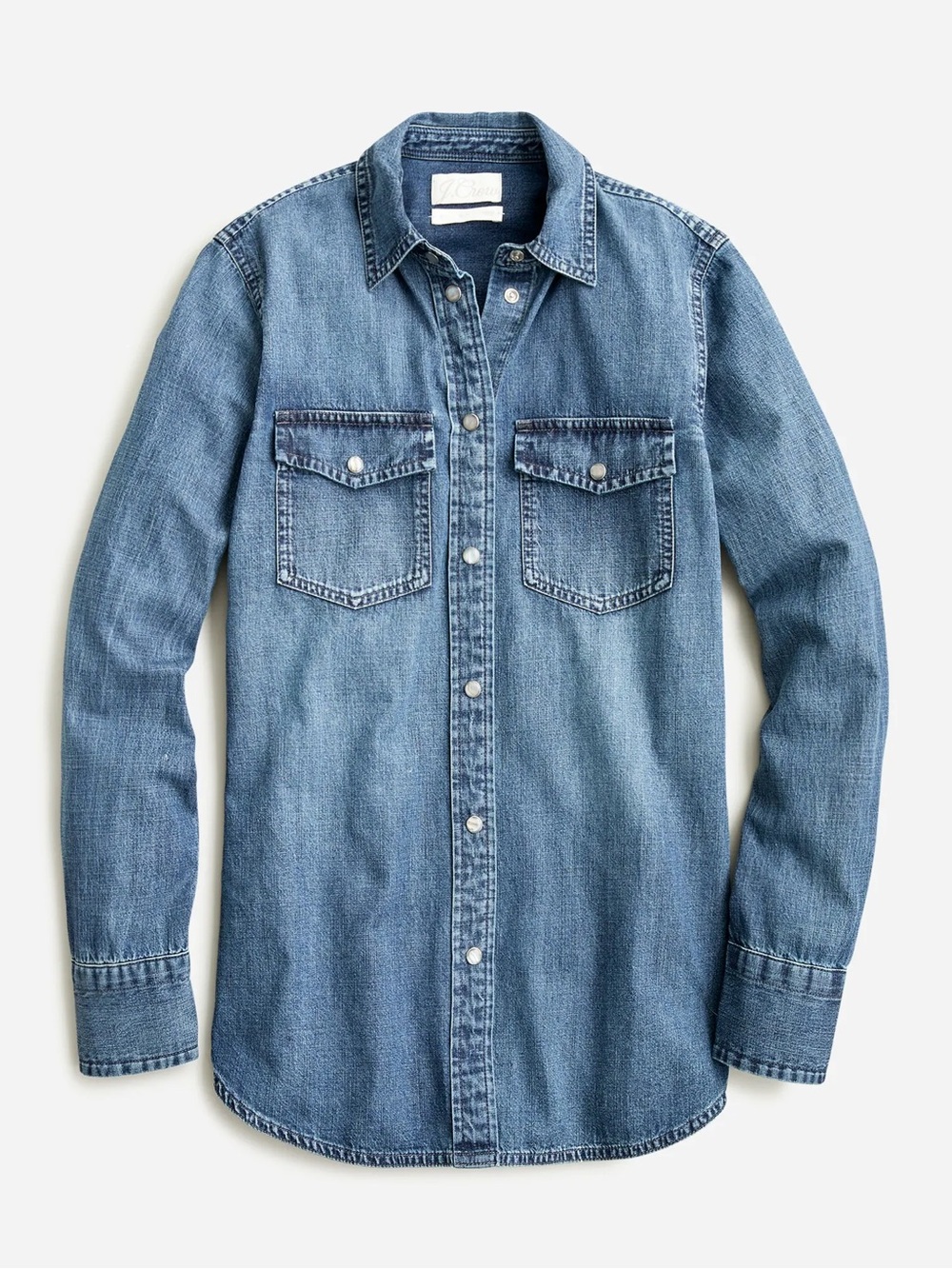 J. Crew Slim-fit Chambray Shirt